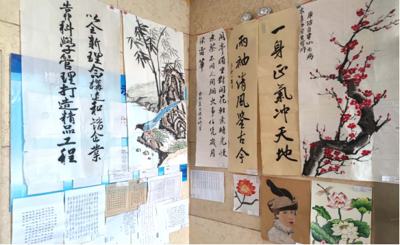 黃淮建工迎“七一”黨風廉政書畫展114.png